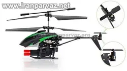 هلیکوپتر کنترلی ۳٫۵ کانال تیرانداز WLToys V398 , سایز مینی