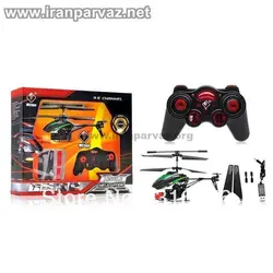 هلیکوپتر کنترلی ۳٫۵ کانال تیرانداز WLToys V398 , سایز مینی
