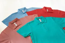 پولوشرت ساده مردانه آبی آسمانی