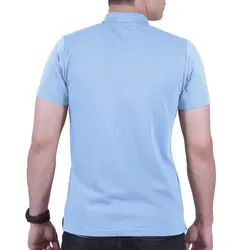 پولوشرت ساده مردانه آبی آسمانی