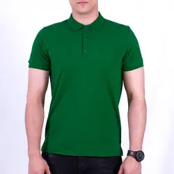 پولوشرت ساده مردانه سبز