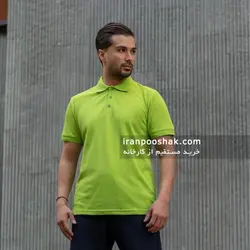پولوشرت ساده مردانه سبز برزیلی