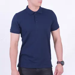 پولوشرت ساده مردانه سورمه ای