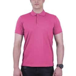 پولوشرت ساده مردانه سرخابی