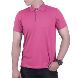 پولوشرت ساده مردانه سرخابی