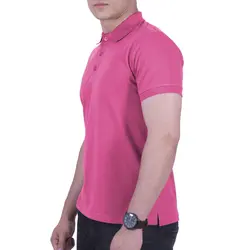 پولوشرت ساده مردانه سرخابی