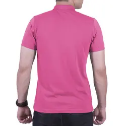 پولوشرت ساده مردانه سرخابی