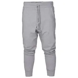 شلوار گرمکن اسلش طوسی ملانژ