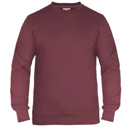 سویشرت یقه گرد زرشکی