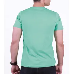 تیشرت ساده مردانه سبز فیروزه ای