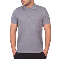 پولوشرت ساده مردانه ملانژ