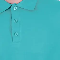 پولوشرت مردانه سبز فیروزه ای روشن