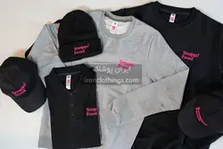 ست کلاه و تیشرت تبلیغاتی آستین بلند اسنپ فود