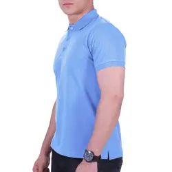 پولوشرت ساده مردانه آبی لی