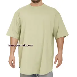تیشرت اورسایز سبز پاستلی oversize