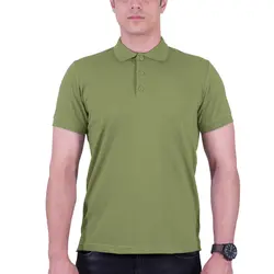 پولوشرت ساده مردانه سبز سدری