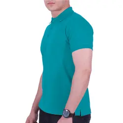 پولوشرت ساده مردانه سبز کله غازی