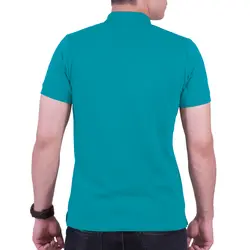 پولوشرت ساده مردانه سبز کله غازی