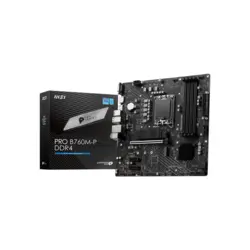 مادربرد کامپیوتر MSI Pro B760M-P DDR4 | فروشگاه ایران رندر