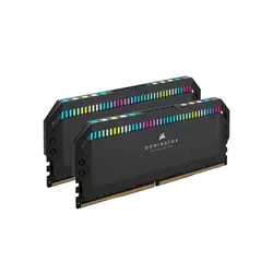 رم کامپیوتر Corsair Dominator Platinum RGB Black 32GB DUAL 5200MHz CL40 DDR5 | فروشگاه ایران رندر