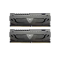 رم کامپیوتر Patriot Viper Steel DDR4 32GB Dual 3200MHz CL16 | فروشگاه ایران رندر