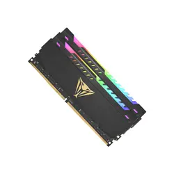 رم کامپیوتر Patriot Viper Steel RGB DDR4 16GB Dual 3200MHz CL16 | فروشگاه ایران رندر