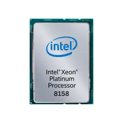 پردازنده سرور اینتل Intel Xeon Platinum 8158 | فروشگاه ایران رندر