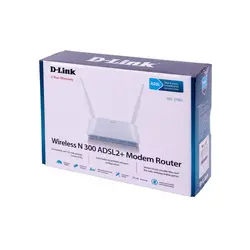 مودم روتر دی لينک D-Link DSL-2750U ADSL2 Plus Wireless N300 | فروشگاه ایران رندر