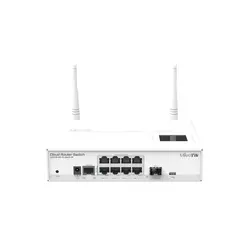 کلود روتر سوئیچ 8 پورت میکروتیک Mikrotik CRS109-8G-1S-2HnD-IN 8-port Gigabit Cloud Router Switch | فروشگاه ایران رندر