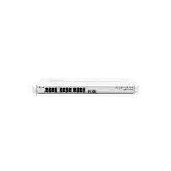 سوئیچ 24 پورت گیگابیت میکروتیک Mikrotik CSS326-24G-2S+RM 24-Port Gigabit Switch | فروشگاه ایران رندر