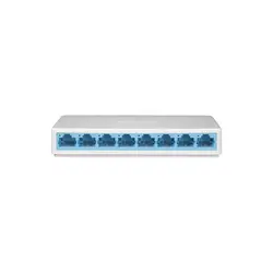 سوییچ 8 پورت مگابیت و دسکتاپ مرکوسیس Mercusys MS108 8-port Megabit and Desktop Switch | فروشگاه ایران رندر
