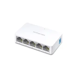 سوییچ 5 پورت مگابیت و دسکتاپ مرکوسیس Mercusys MS105 5-Port 10/100Mbps Desktop Switch | فروشگاه ایران رندر