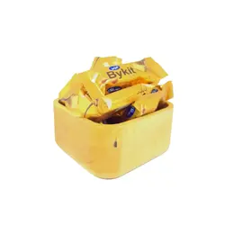 شکلات ویفری طلایی کاکائو بایکیت