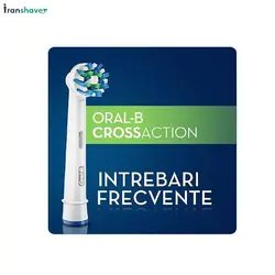 سَری مسواک برقی اورال-بی cross action 4 pcs