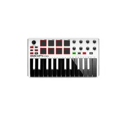 میدی کیبورد کنترلر AKAI MPK Mini MKII White