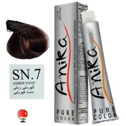 رنگ مو آنیکا (anika) شماره SN.7 ماسه کهربایی