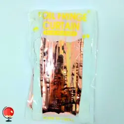 پرده بک گراند متالایز رنگ رزگلد