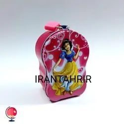قلک فلزی قفل دار سفید برفی