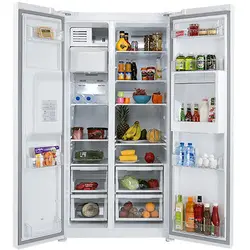 یخچال و فریزر ساید بای ساید تی سی ال مدل TRF-651WEXM