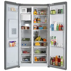 یخچال و فریزر ساید بای ساید تی سی ال مدل TRF-651WEX