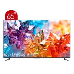 تلویزیون تی سی ال مدل C645 سایز 65 اینچ QLED UHD 4K هوشمند google TV