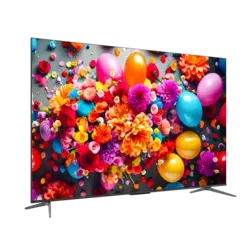 تلویزیون تی سی ال مدل C645 سایز 75 اینچ QLED UHD 4K هوشمند google TV