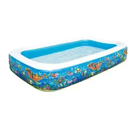 استخر بادی کودک مستطیلی طرح ماهی بست وی