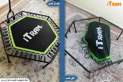 ترامپولین کشی بانجی ۱.۲۰ متری (jumpingfitness) وارداتی قابل مونتاژ (تعداد محدود)
