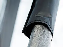 کاور پایه ترامپولین آبی با لایه pvc