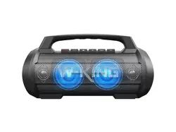 اسپیکر بلوتوث دبلیو کینگ W-King D10 توان 70 وات رم خور و فلش خور (پلمپ کمپانی، 100% اورجینال، ضمانت اصالت و گارانتی تعویض)