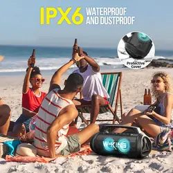 اسپیکر بلوتوث دبلیو کینگ W-King D10 توان 70 وات رم خور و فلش خور (پلمپ کمپانی، 100% اورجینال، ضمانت اصالت و گارانتی تعویض)
