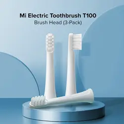 بسته 3 عددی سری یدک مسواک شارژی شیائومی میجیا مدل T100 - ایران شیائومی