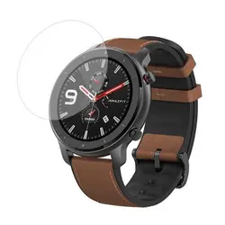 محافظ صفحه نمایش(گلس) ساعت هوشمند amazfit gtr 47