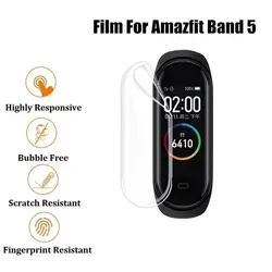 محافظ صفحه نمایش(گلس) مچ‌بند هوشمند amazfit band 5